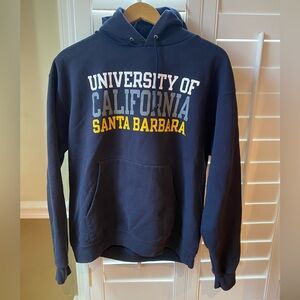 University of California Santa Barbara Hoodie Large Champion